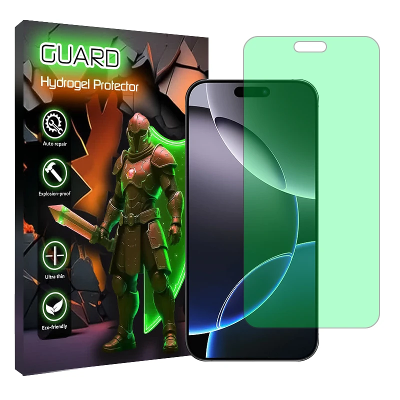 محافظ صفحه نمایش گرین لایت گارد مدل Tough مناسب برای گوشی موبایل اپل iPhone 16 Pro Max