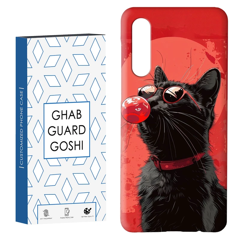 کاور قاب گارد گوشی طرح گربه کد Dimo-296 مناسب برای گوشی موبایل سامسونگ GALAXY A50 / A30s  