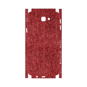 MAHOOT Fabric Texture 4-FullSkin Cover Sticker for Samsung Galaxy J5 Prime