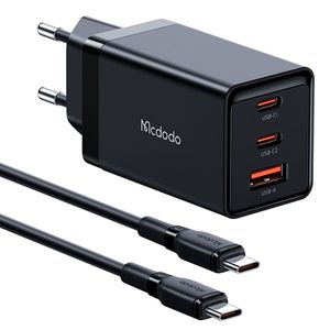 نقد و بررسی شارژر دیواری مک دودو مدل Gan 5 PRO CH-1542 به همراه کابل تبدیل USB-C توسط خریداران