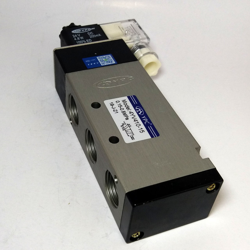 شیر برقی پنوماتیک وای پی سی مدل 4YV410-15-1/2-24v شیر برقی پنوماتیک وای پی سی مدل 4YV410-15-1/2-24v