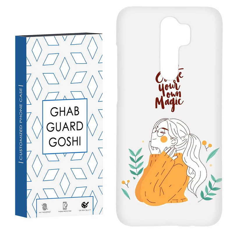 کاور قاب گارد گوشی طرح دخترانه کد Dimo-050 مناسب برای گوشی موبایل شیائومی Redmi 9 / Redmi 9 Prime