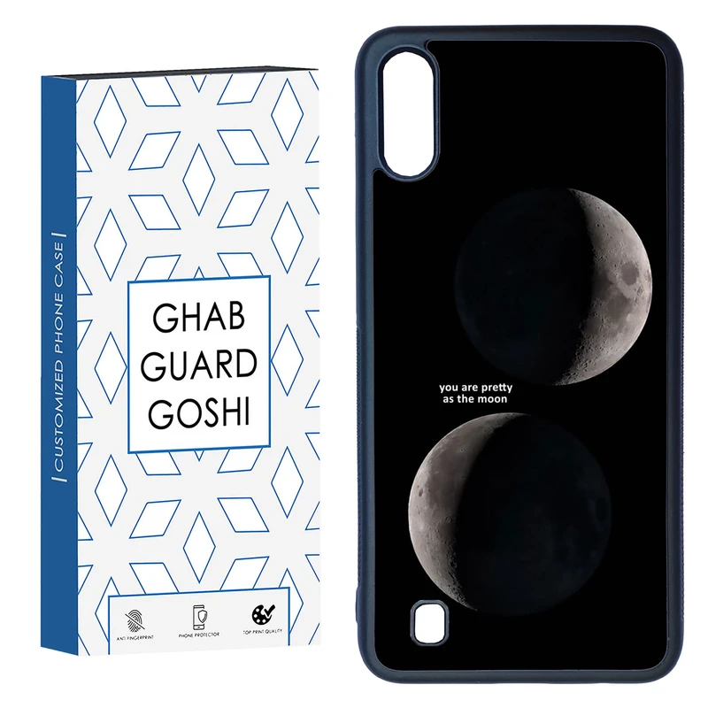 کاور قاب گارد گوشی طرح ماه کد TPU-078 مناسب برای گوشی موبایل سامسونگ Galaxy M10