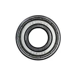 بلبرینگ کوچک چرخ عقب موتور سیکلت تکنیک گلد کد 6202