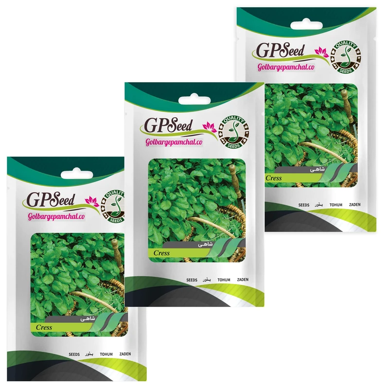 بذر شاهی گلبرگ پامچال کد GPF-152 مجموعه 3 عددی