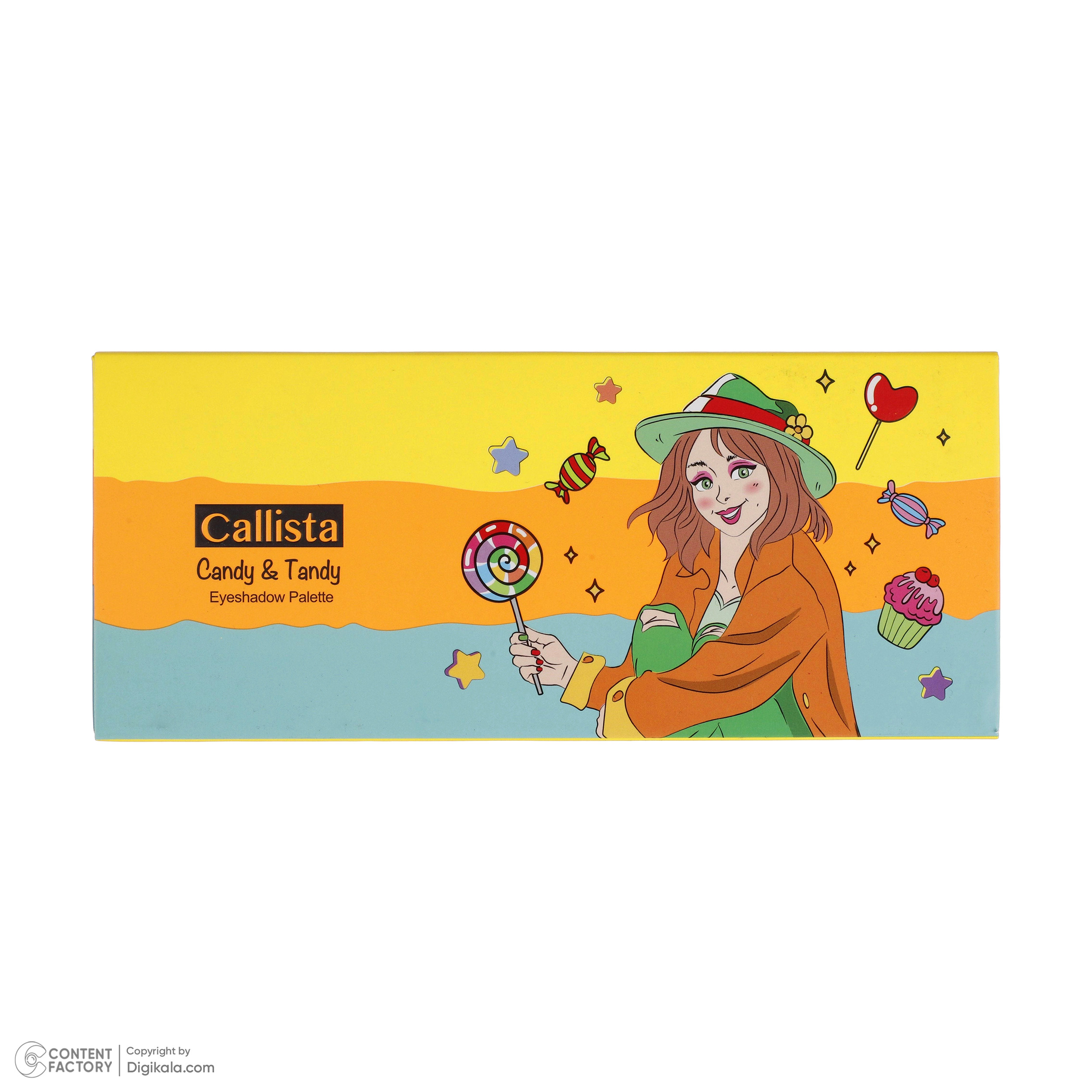 پالت سایه چشم کالیستا مدل Candy and Tandy پالت سایه چشم کالیستا مدل Candy and Tandy