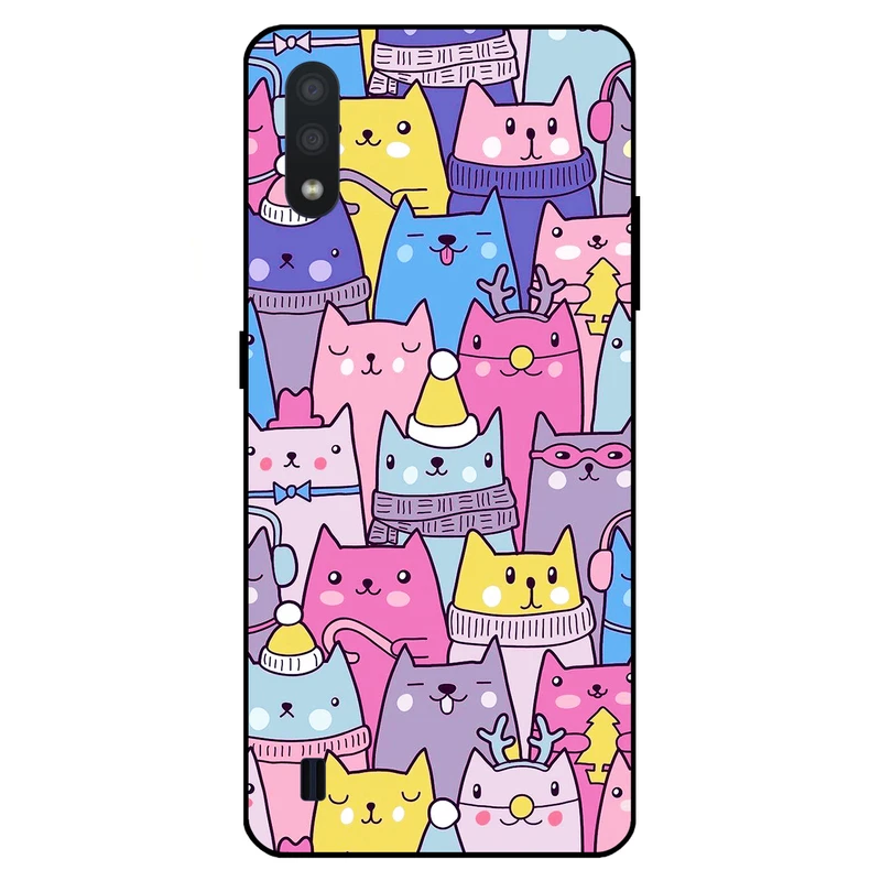 کاور مگافون کد 8065 مناسب برای گوشی موبایل سامسونگ Galaxy A01