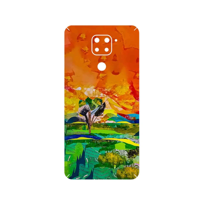 برچسب پوششی ماهوت مدل Collage of Painting مناسب برای گوشی موبایل شیائومی Redmi Note 9