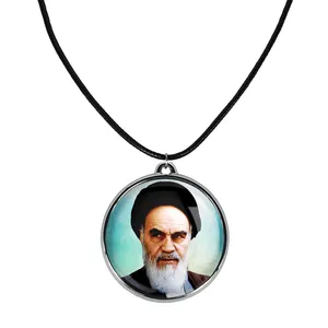 گردنبند خندالو مدل امام خمینی (ره) کد 25592560