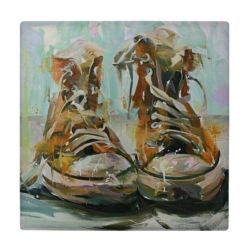 زیر لیوانی  طرح کفش کتانی کد    6229669_5830