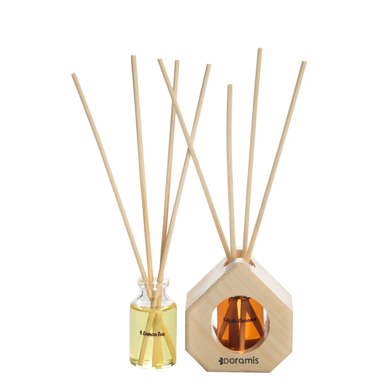 خوشبوکننده هوا درامیس مدل apple cinnamon & lemon tea حجم 20 میلی لیتر مجموعه دو عددی