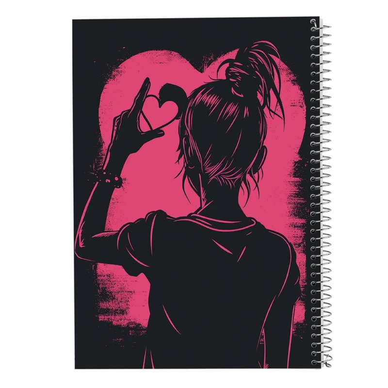 دفتر نقاشی 50 برگ مدوپد مدل عاشقانه love کد DF14284