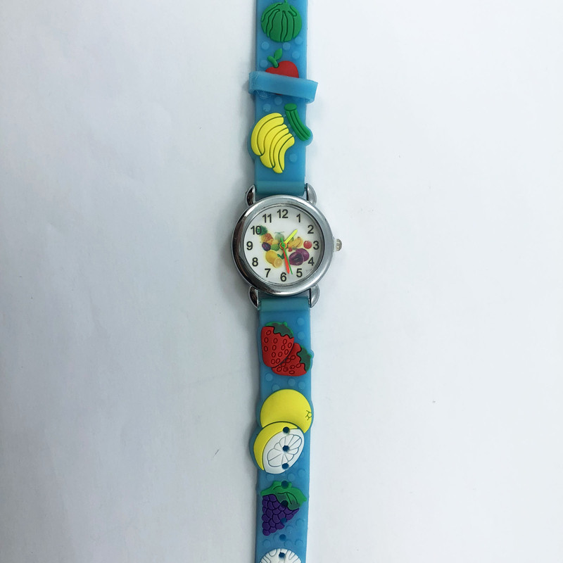 ساعت مچی عقربه ای بچگانه مدل میوه ها ساعت مچی عقربه ای بچگانه مدل میوه ها
