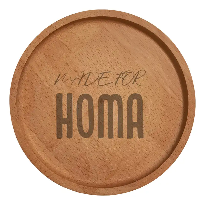 بشقاب چوبی مدل هما