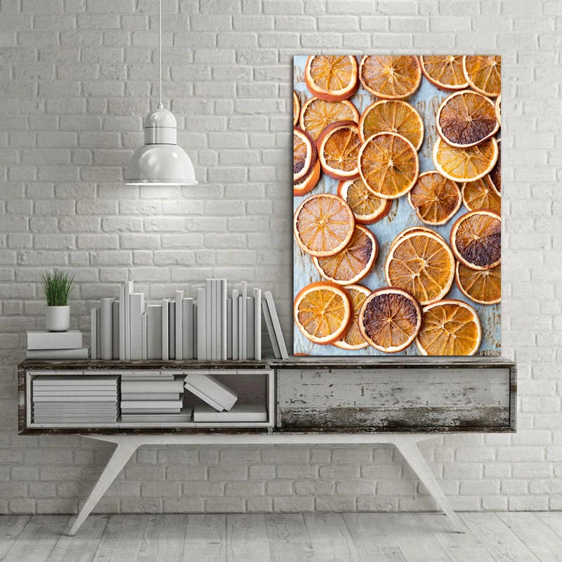 تابلو شاسی طرح خوراکی های خوشمزه مدل پرتقال کد A589