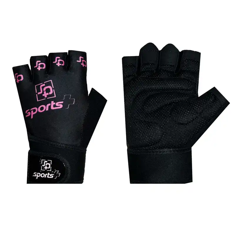 دستکش بدنسازی مدل PLUS مچ بند دار