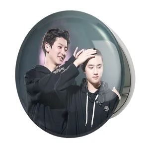 آینه جیبی خندالو طرح گروه اکسو EXO مدل تاشو کد 13598 