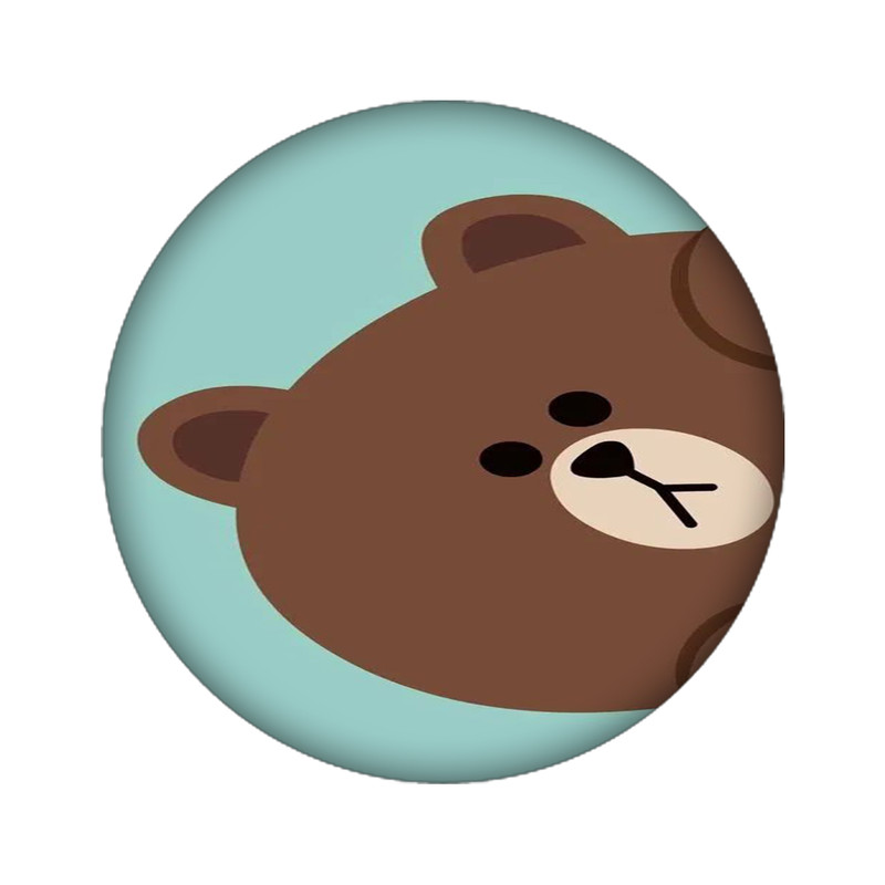 استیکر تزئینی موبایل مدل خرس کد 4602