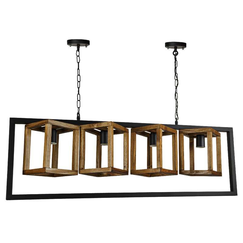 لوستر چهار شعله چشمه نور کد 2220/4