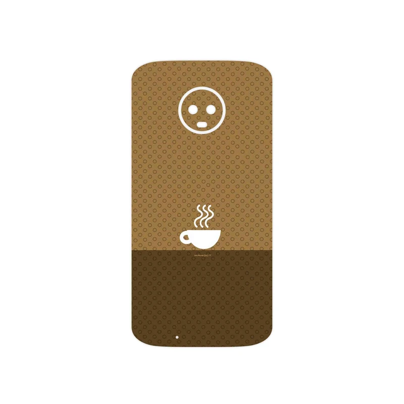برچسب پوششی ماهوت مدل Minimal Cup of Coffee Icon مناسب برای گوشی موبایل موتورولا Moto G6