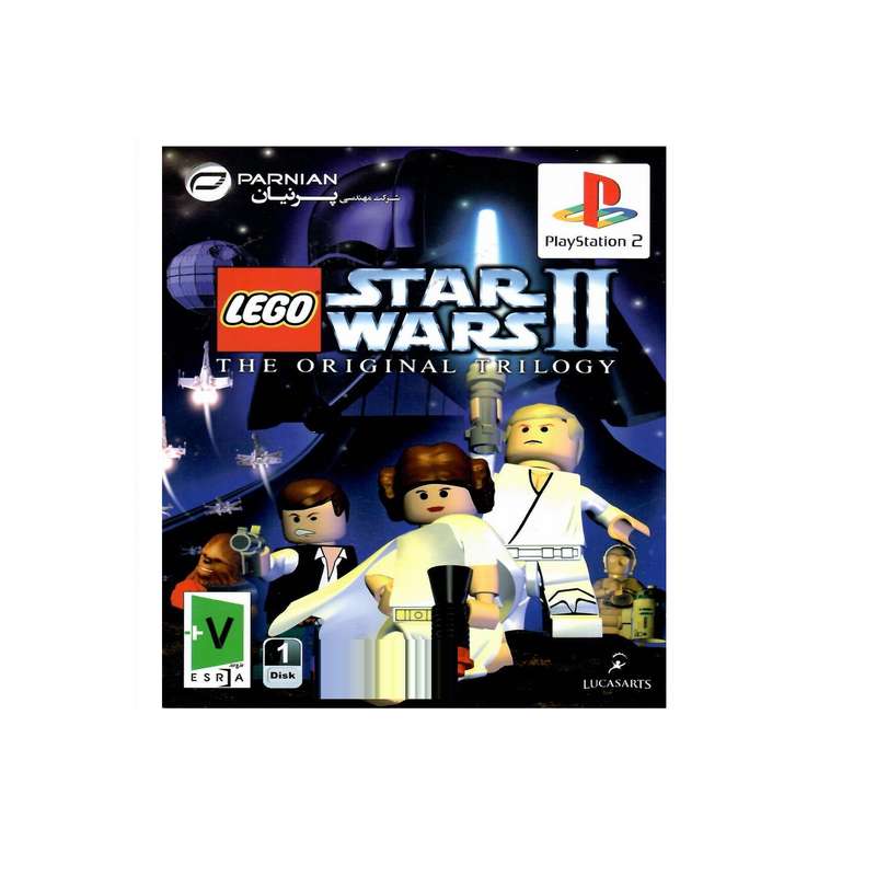 بازی Lego StarWars ll the orginaltrilogy مخصوص PS2 نشر پرنیان بازی Lego StarWars ll the orginaltrilogy مخصوص PS2 نشر پرنیان