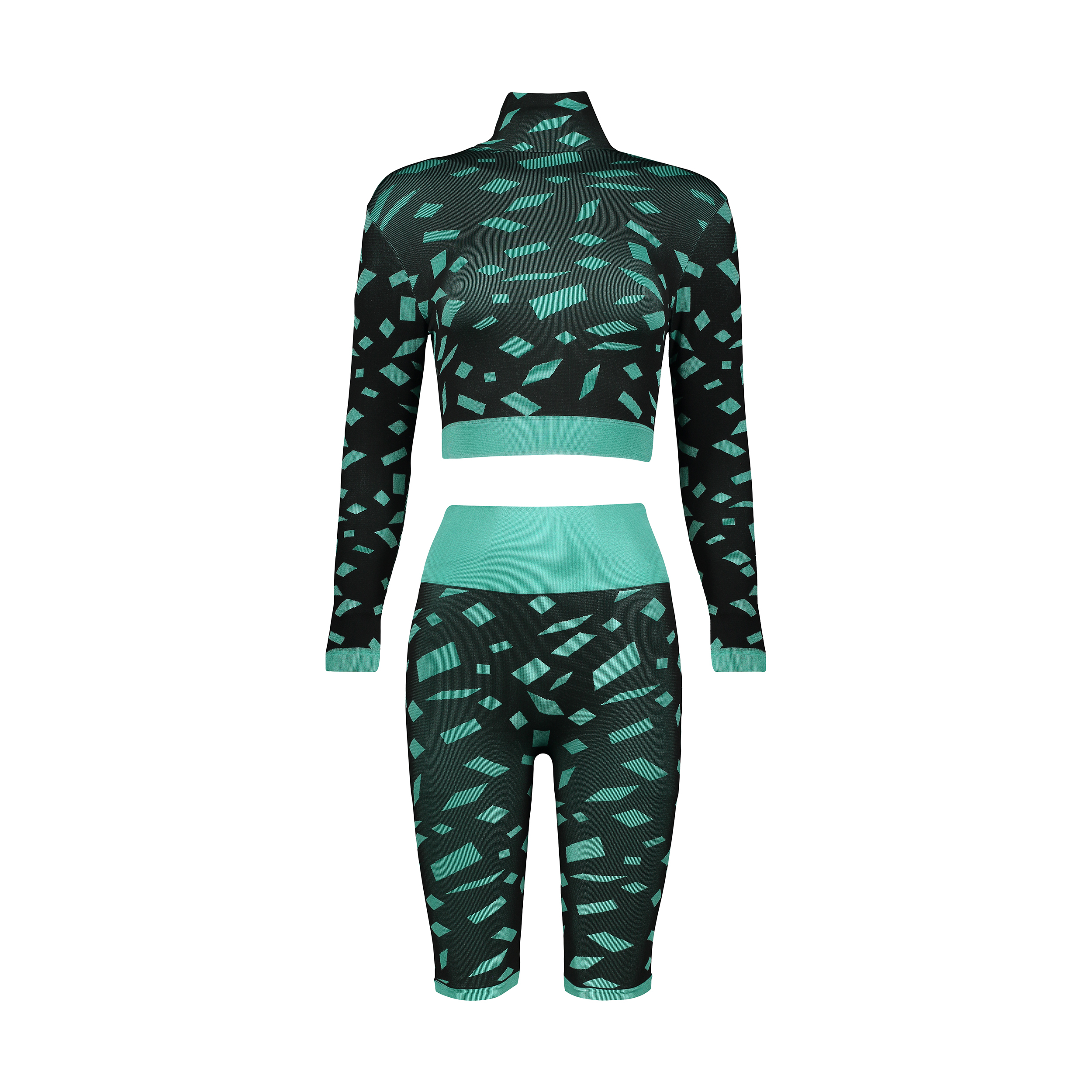 ست نیم تنه و شلوارک ورزشی زنانه ام تی سی مدل 121-1