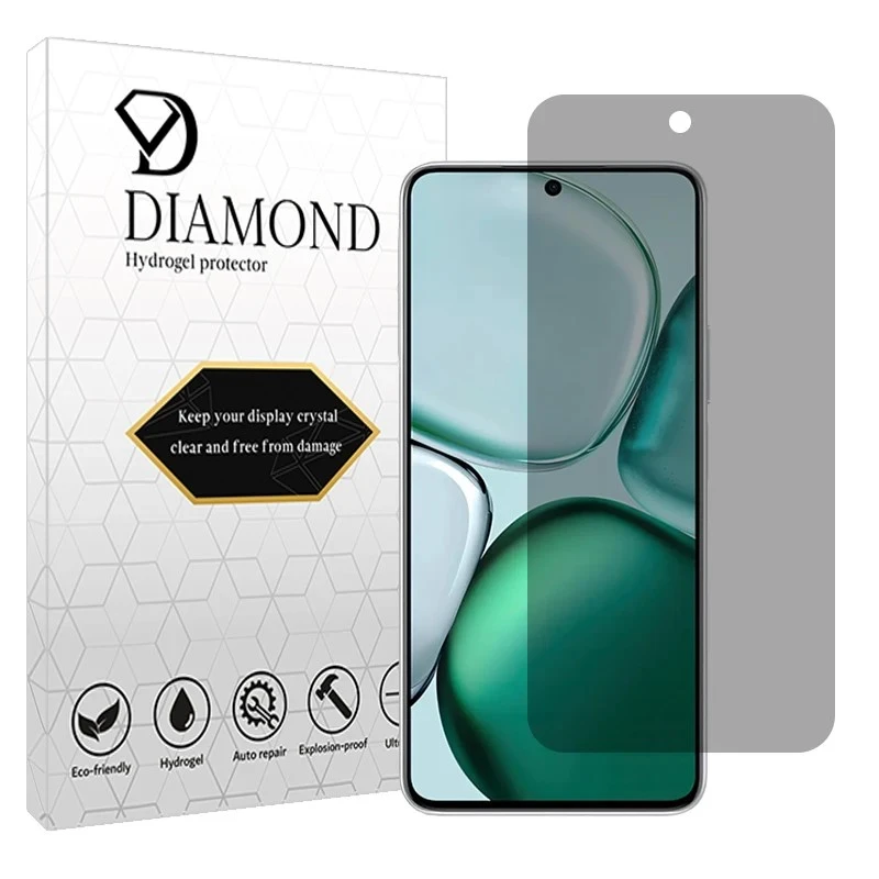 محافظ صفحه نمایش حریم شخصی دیاموند مدل هیدروژلی مناسب برای گوشی موبایل آنر X9c Smart