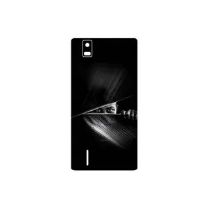 MAHOOT Black Portrait Cover Sticker for Huawei Ascend P2