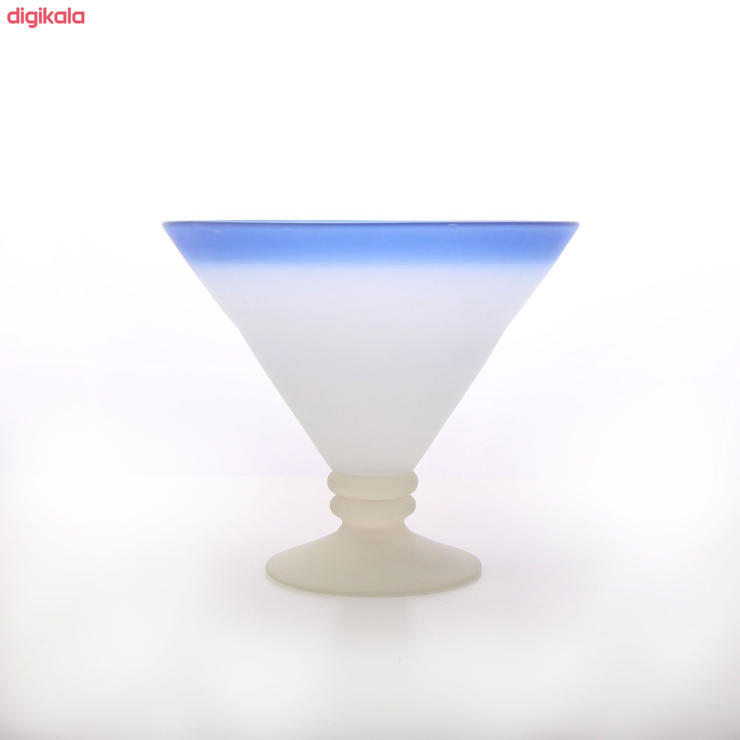 شکلات خوری پایه دار شیشه ای دست ساز کد 1001400007 main 1 2