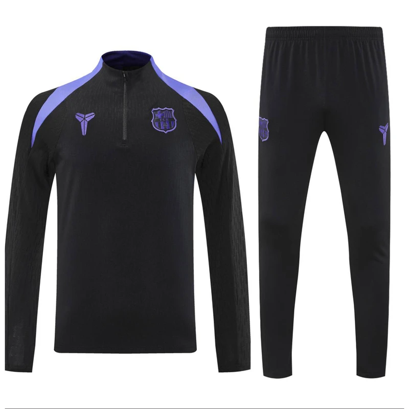 ست تی‌شرت و شلوار ورزشی مردانه مدل بارسلونا 2026NV