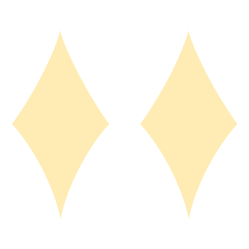 گوشواره طلا 18 عیار زنانه کرابو طرح لوزی مدل Kr5205