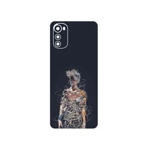 MAHOOT Strings Digital Art 1 Cover Sticker for Motorola Moto E32s