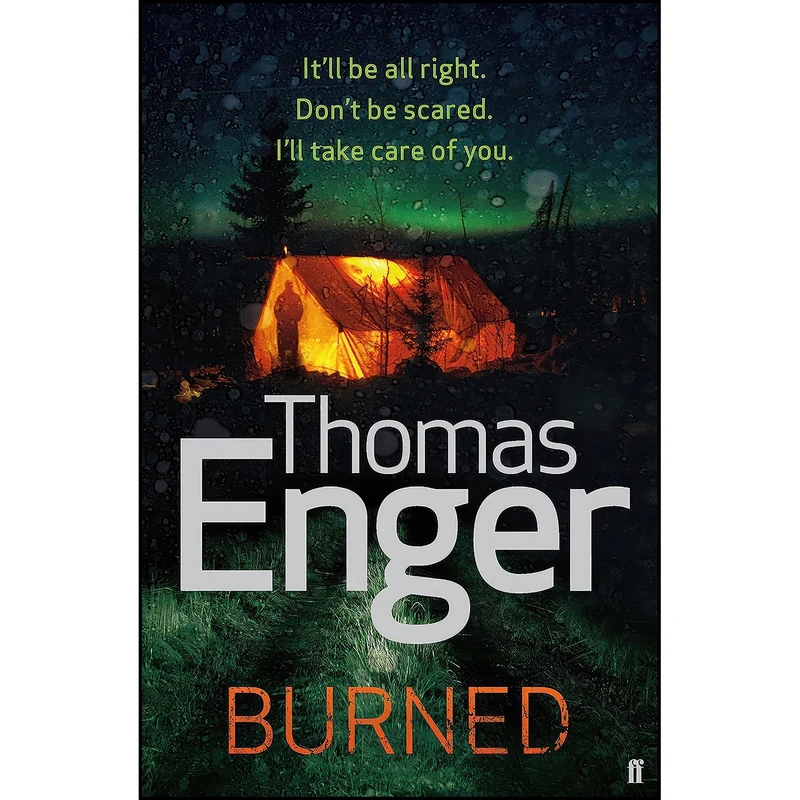 کتاب Burned اثر Thomas Enger انتشارات Faber & Faber.