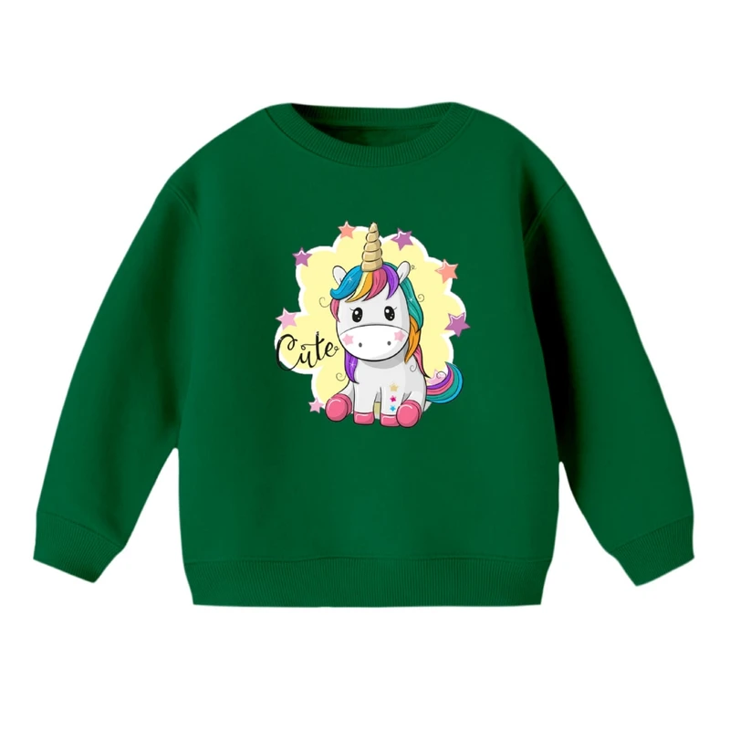 سویشرت بچگانه مدل یونیکورن کد 39