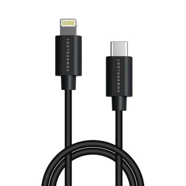 کابل تبدیل USB-C به لایتنینگ مدل P12BLB-L طول 1.2 متر