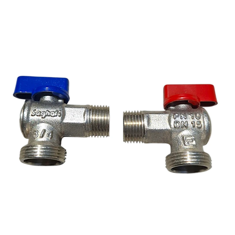 شیر ماشین لباسشویی سقفی مدل  3/4×1/2 بسته 2 عددی