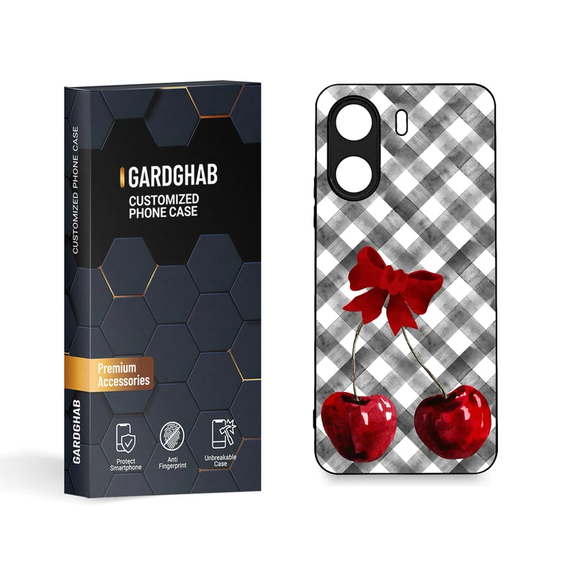 کاور گارد قاب مدل دورژله ای دخترانه مناسب برای گوشی موبایل شیائومی  Poco C65 / Redmi 13c