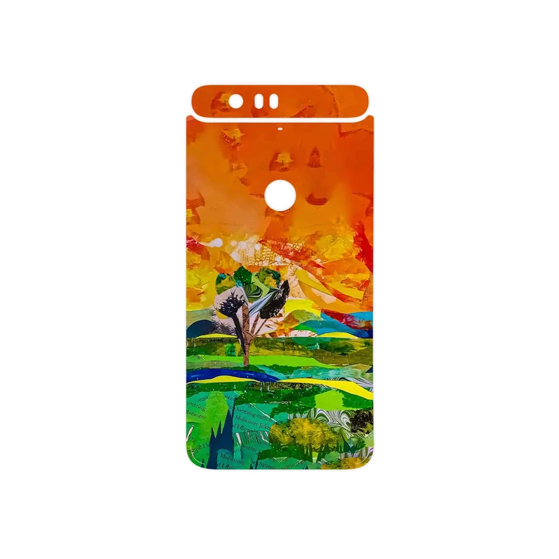 برچسب پوششی ماهوت مدل Collage of Painting مناسب برای گوشی موبایل گوگل Nexus 6P