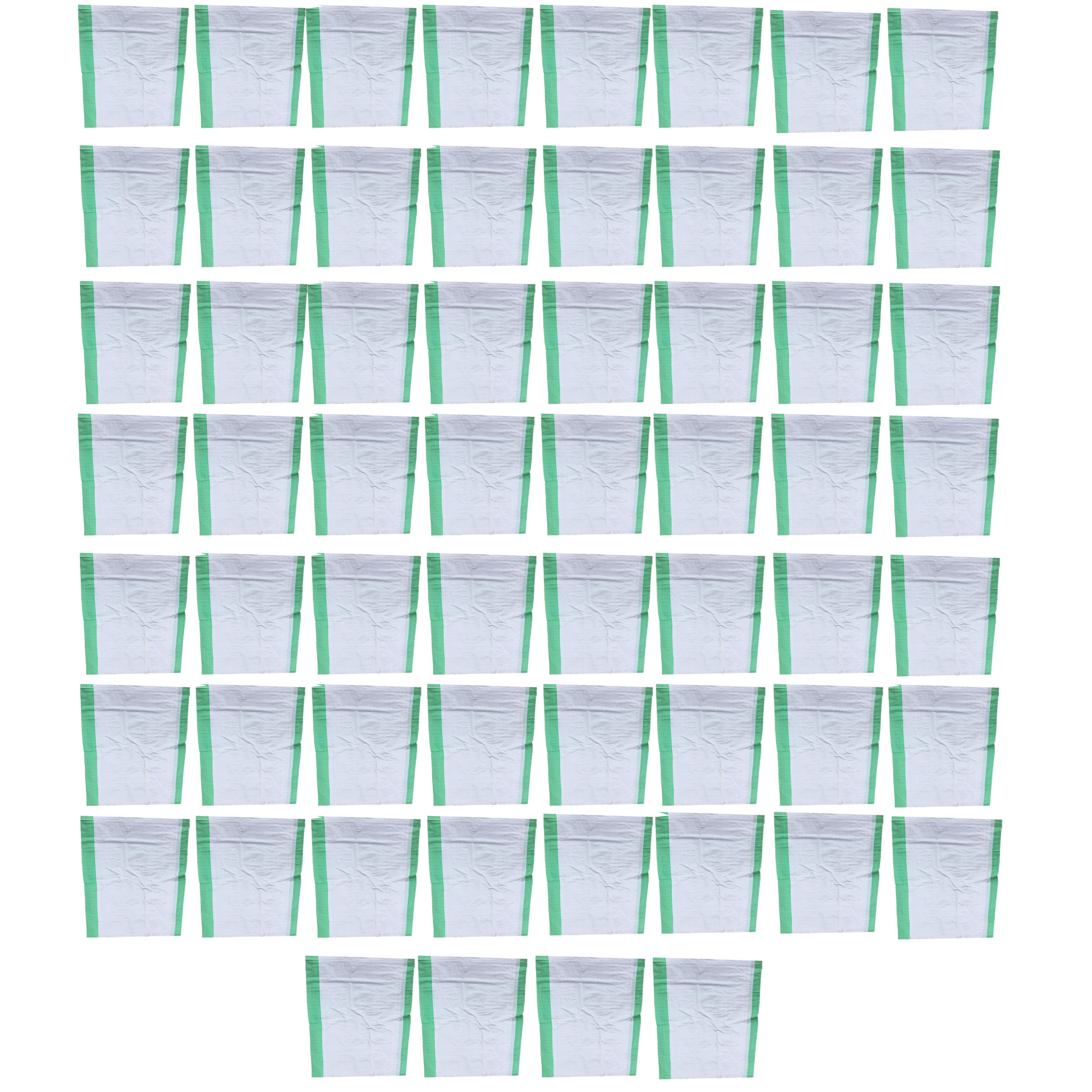 کیسه بسته بندی مدل کیسه گونی مدل 35×55 بسته 60 عددی