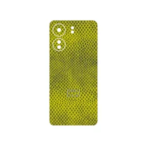 MAHOOT Yellow Snake Skin Cover Sticker for Xiaomi Poco C65