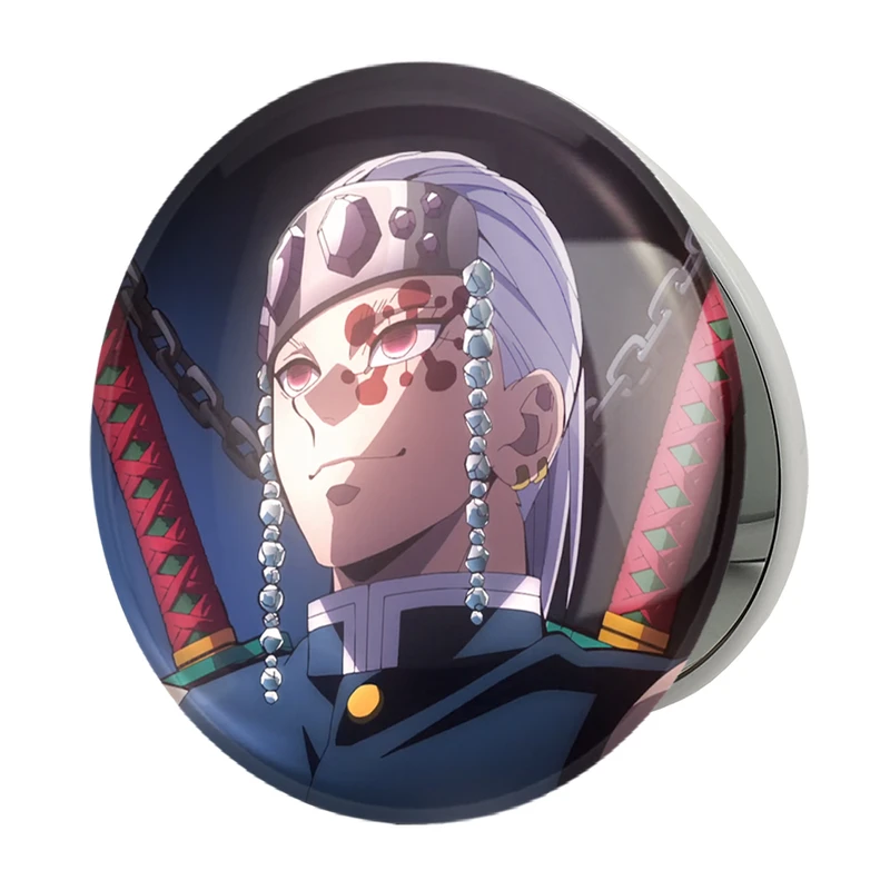 آینه جیبی خندالو طرح اوزویی تنگن انیمه شیطان کش مدل تاشو کد 12777 