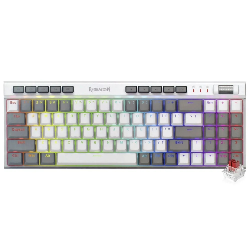 کیبورد مخصوص بازی ردراگون مدل K655 MAGIC WAND SE RGB RED SWITCH