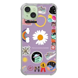 AKAM AMCWTA15PLUS-GOOD VIBES6 Cover For Apple iPhone 15 Plus