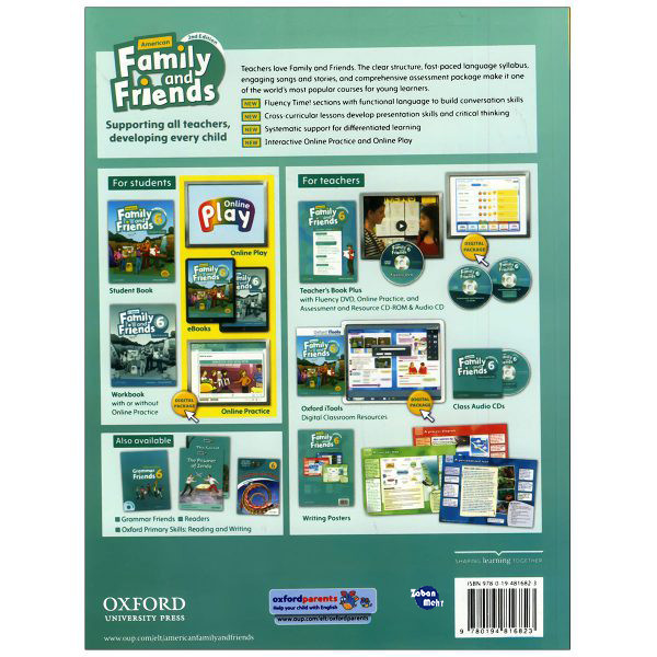 کتاب American Family and Friends 6 اثر Naomi Simmons انتشارات زبان مهر