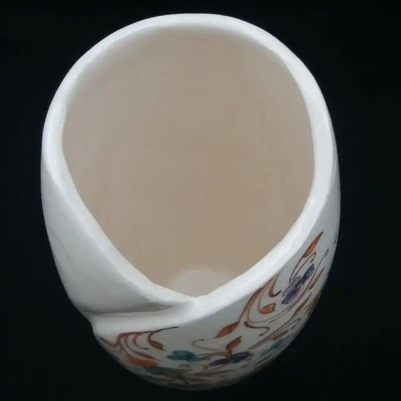 گلدان سرامیکی هیوا طرح پیچک ایستاده کد 11047651