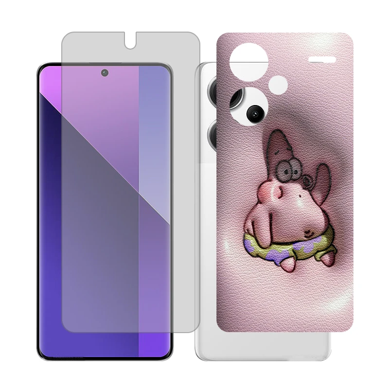 محافظ صفحه نمایش شفاف گلس مدل Together مناسب برای گوشی موبایل شیائومی Redmi Note 13 Pro Plus به همراه برچسب پوششی 