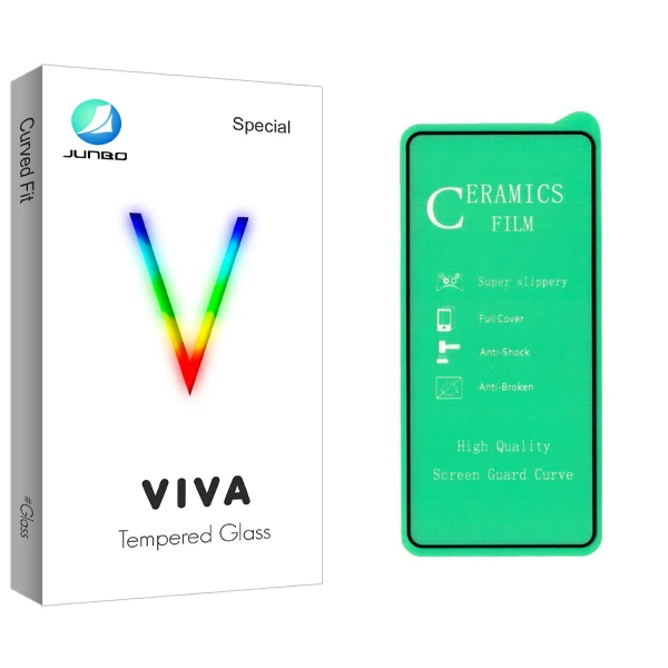 محافظ صفحه نمایش سرامیکی جانبو مدل Viva Glass مناسب برای گوشی موبایل سامسونگ Galaxy A51