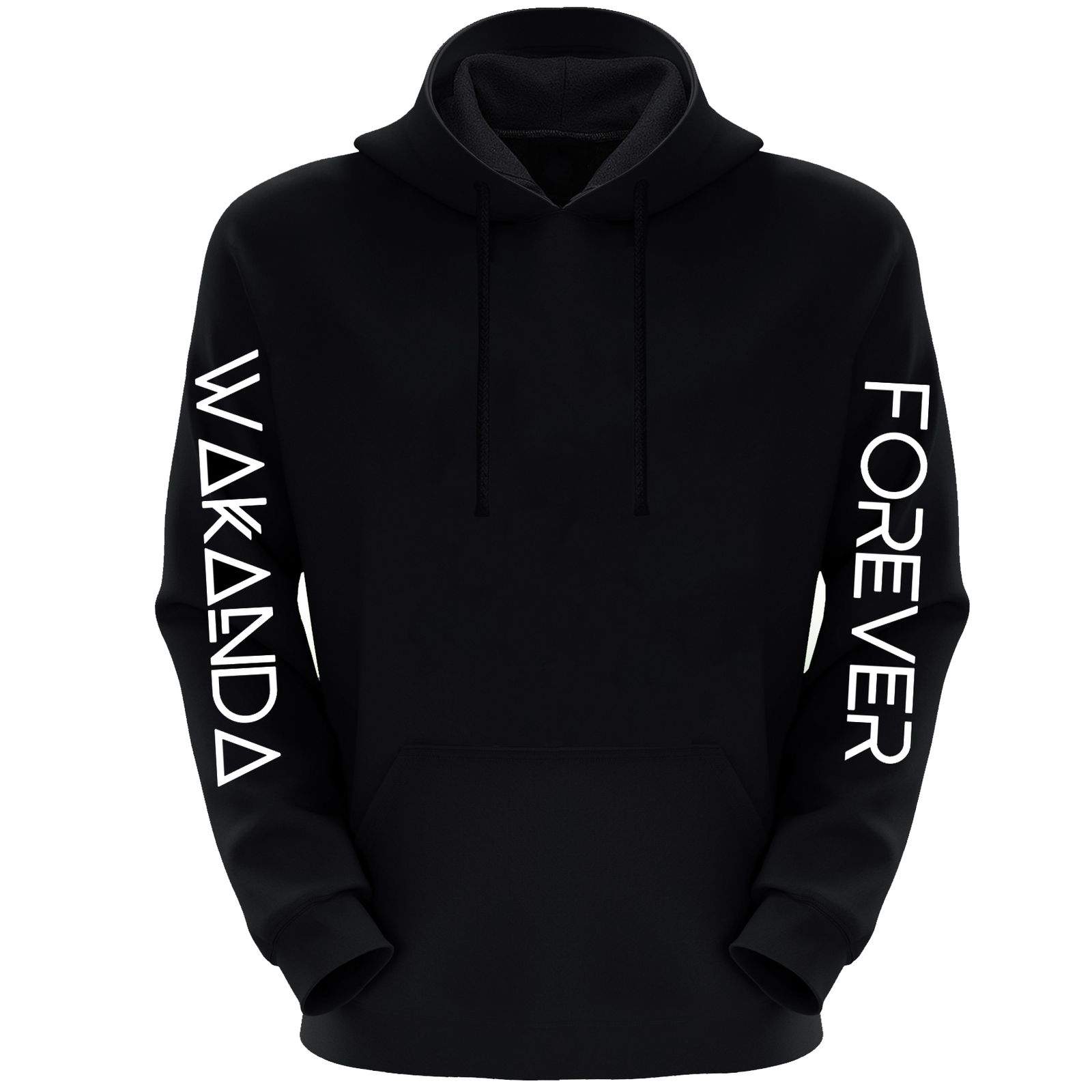 هودی مردانه مدل F257 FOREVER رنگ مشکی -  - 3