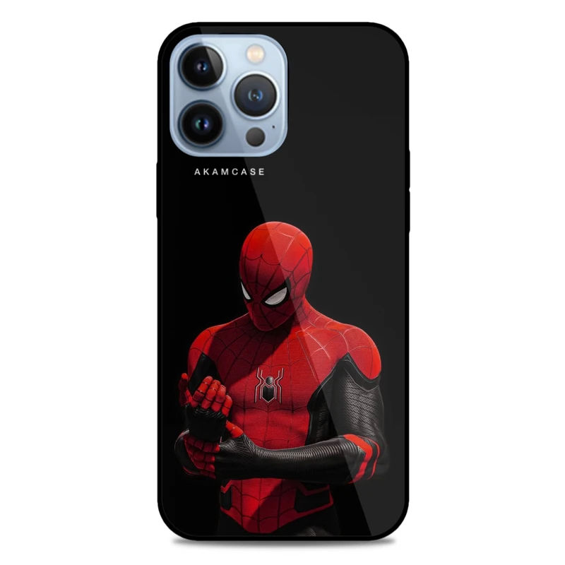 کاور آکام مدل AMC-WA13PROMAX-SPIDER MAN2 مناسب برای گوشی موبایل اپل iPhone 13 Pro Max