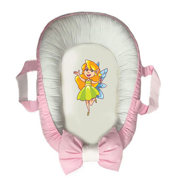 سرویس خواب سه تکه نوزاد ناریکو مدل گارد محافظ دار طرح دختر کد 0229